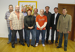 Die Vorstandschaft der FWG Oberaurach